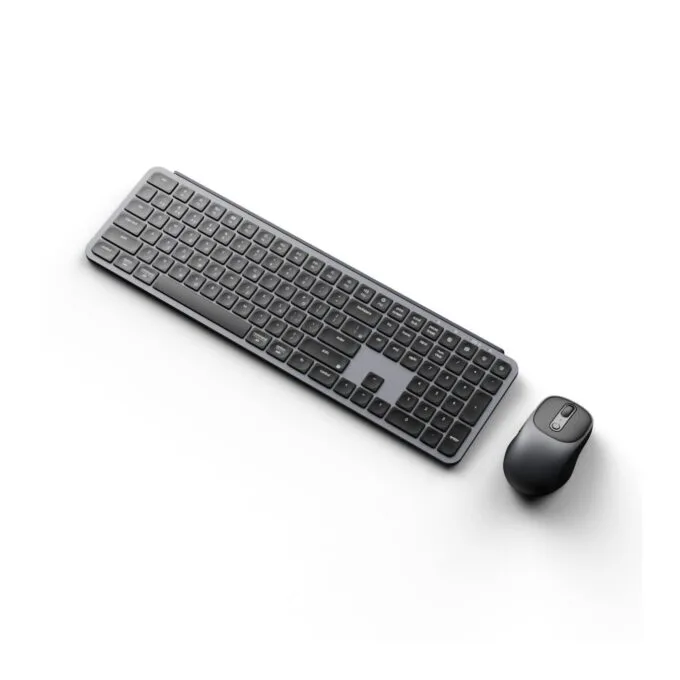 Keychron B6 Pro Combo - KCBD4-GR - Ultraslim Wireless Keyboard and Mouse 100% GR - Space Grey — image 3