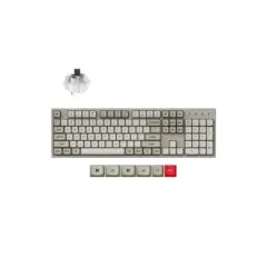 Keychron C2 Pro - C2PX-M3 - QMK VIA Mechanical Brown Switch - 8K Polling Rate Hot Swap. 100% US Retro