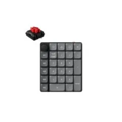 Keychron K0 Max K0M-H1 QMK Wireless Num Pad Low Profile Red Switch RGB