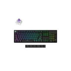 Keychron K10 HE K10H-J1 Shine-Through Wireless Magnetic Hall Effect RGB Keyboard 100% US