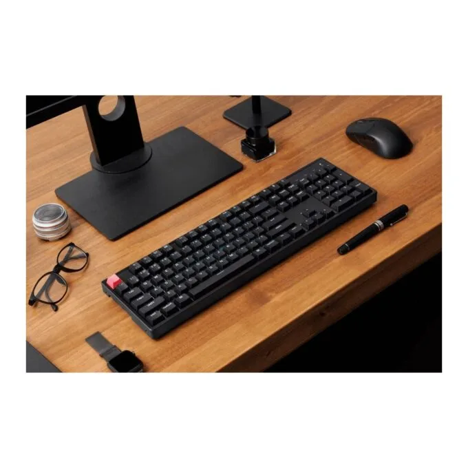 Keychron K10 V2 - K10X-B1 - QMK Wireless Mechanical Keyboard Red Switch RGB 100% US Layout — image 4