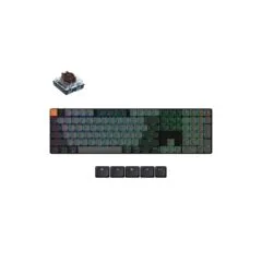 Keychron K5 V2 K5X-B3 QMK Wireless Low-Profile Mechanical Keyboard Brown Switch RGB US