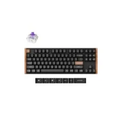 Keychron K8 HE K8H-F1 Special Wood Edition Wireless Magnetic Hall Effect RGB Keyboard 80% US