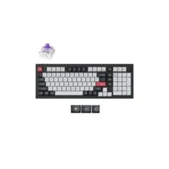 Keychron Q5 HE Q5H-M1 Wireless Hall Effect Keyboard Purple Switch 96% US