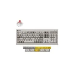 Keychron R6 (R6-M1) QMK Wireless Mechanical Keyboard Red Switch Hot-Swap RGB 100% US Retro