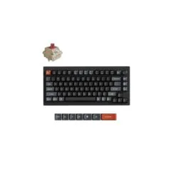 Keychron V1 Ultra (V1U-D1) 8K Wireless 75% Mechanical Keyboard Red Switch RGB US