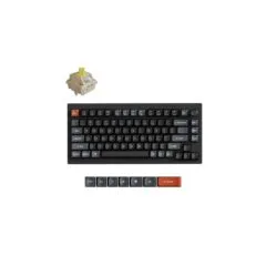 Keychron V1 Ultra (V1U-D4) 8K Wireless 75% Mechanical Keyboard Banana Silk POM RGB US