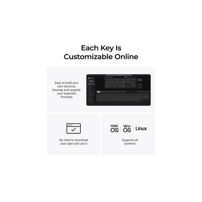 Keychron V6 Ultra (V6U-D3) 8K Wireless Mechanical Keyboard Brown Switch RGB 100% US — image 7