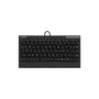 KeySonic TAS ACK-595C+ Corded (DE) MINI Tastatur SoftSkin sw