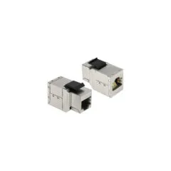 Keystone module RJ45 socket to RJ45 socket Cat.6