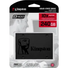Kingston A400 240GB 2.5" SATA III SSD - 500 MB/s - SA400S37/240G