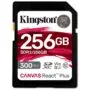 Kingston Canvas React Plus XC microSDXC - Canvas React Plus XC - 256GB, 300 MB/s