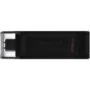 Kingston DataTraveler DT70 - 256GB USB-C 3.2 Gen 1 - Black