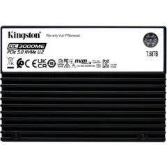 Kingston DC3000ME 7.68TB U.2 NVMe PCIe Gen5 Enterprise SSD - 3D eTLC, TCG Opal, Power-Loss Protection