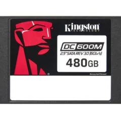 Kingston DC600M - 480GB SATA III 2.5in Enterprise SSD - 3D TLC, Power-loss Protection