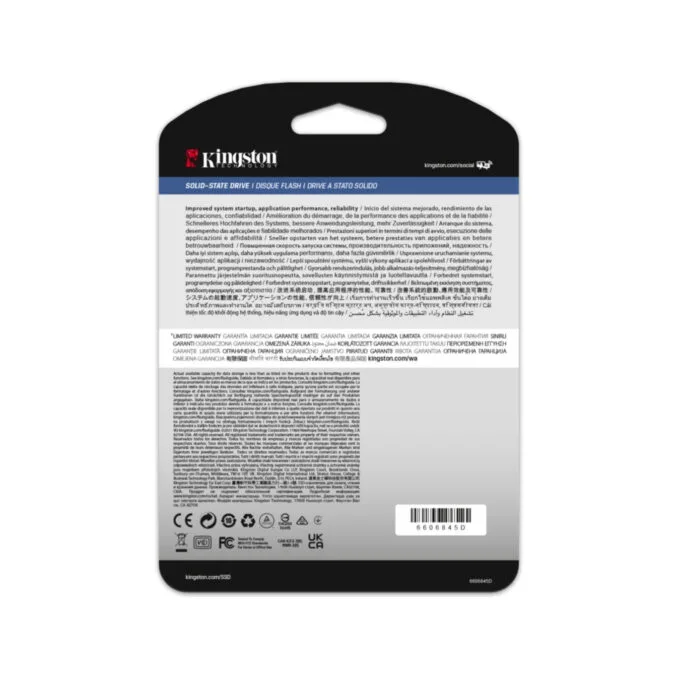 Kingston DC600M SEDC600M - Enterprise Data Center SSD - 7.68TB, 2.5in SATA III 6Gb/s, 3D TLC, Power-Loss Protection — image 4