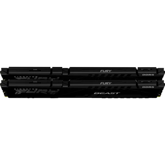 Kingston FURY Beast 16GB (2x8GB) DDR5 5200 CL40 Black KF552C40BBK2-16 — image 2