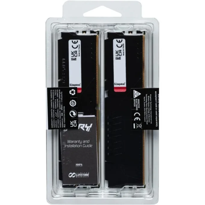 Kingston FURY Beast 16GB (2x8GB) DDR5 5200 CL40 Black KF552C40BBK2-16 — image 11