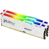 KINGSTON FURY Beast 32GB DIMM 5600MT s DDR5 CL36 Kit of 2 White RGB EXPO