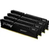 KINGSTON FURY Beast 64GB 6000MT s DDR5 CL40 DIMM Kit of 4 Black XMP