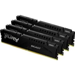 Kingston FURY Beast DDR5 5200MT/s 128GB (4x32GB) CL40 Kit - Black