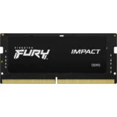 Kingston FURY Impact 16GB DDR5-6400 SODIMM CL38 Black - 1x16GB, XMP 3.0, 1.35V