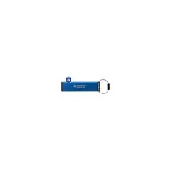 Kingston IronKey Keypad 200 - 256GB Blue USB-A 3.2 Gen1 Secure AES-256 Hardware-Encrypted USB Stick