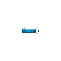 Kingston IronKey Keypad 200C - 128GB AES-256 Encrypted USB-C Secure Flash Drive - Blue