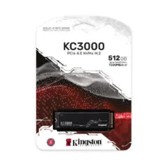 Kingston KC3000 512GB M.2 NVMe SSD - PCIe 4.0 x4 7000 MB/s - SKC3000S/512G