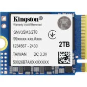 Kingston NV3 - 2000G - 2TB M.2 2230 PCIe 4.0 NVMe SSD, up to 6000MB/s read