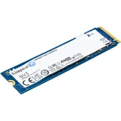 Kingston NV3 2TB M.2 2280 NVMe PCIe Gen4 x4 SSD - 6000MB/s Read, 5000MB/s Write - SNV3S/2000G