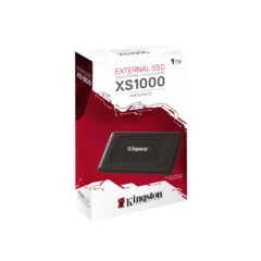 Kingston XS1000 1TB Portable External SSD - USB-C/USB-A - 1050MB/s