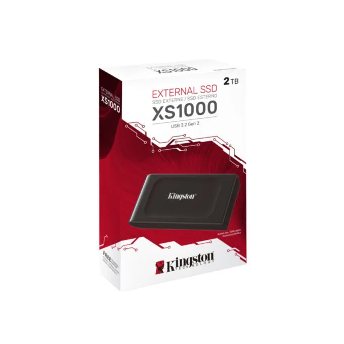 Kingston XS1000 Portable SSD 2TB USB-C/A 1050MB/s SXS1000/2000G — image 3