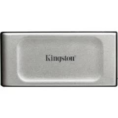Kingston XS2000 500GB Portable NVMe SSD - XS2000 - USB-C Gen2, 2000 MB/s, Black/Silver