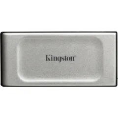 Kingston XS2000 Portable SSD - 4TB - USB-C 3.2 Gen2, 2000 MB/s, Black/Silver