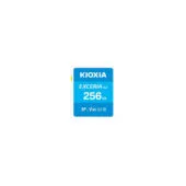 Kioxia EXCERIA G2 SDXC Memory Card - 256GB - UHS-I U3 V30 Class 10, Blue, 100MB/s Read, 50MB/s Write