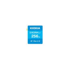 Kioxia EXCERIA G2 SDXC Memory Card - 256GB - UHS-I U3 V30 Class 10, Blue, 100MB/s Read, 50MB/s Write