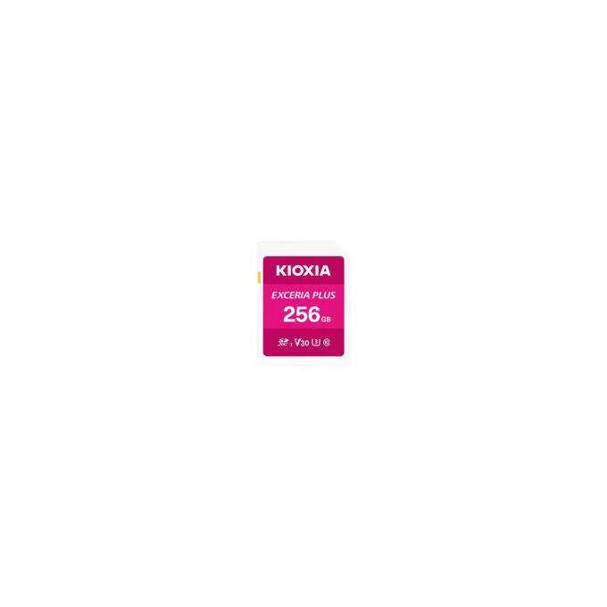 Kioxia Exceria Plus SDXC 64GB - Pink, UHS-I (U3/V30), Class 10, Up to 98 MB/s Read, 65 MB/s Write — image 1