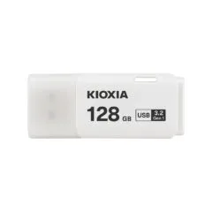 Kioxia TransMemory U301 - 128GB USB 3.2 Gen1 (USB 3.0) Flash Drive - White, USB-A
