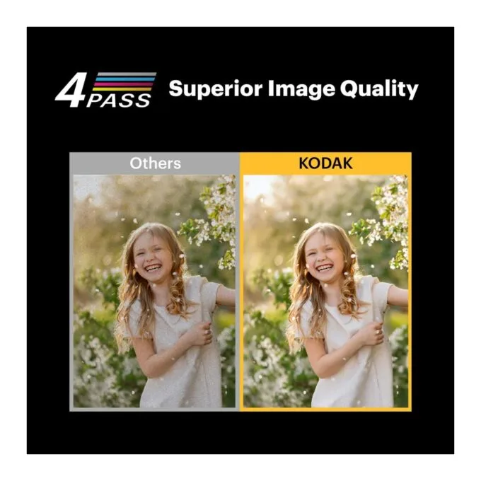 Kodak Mini 3 Retro 4PASS Smartphone Photo Printer - Mini 3 Retro - Yellow, Portable — image 5