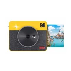 Kodak Mini Shot 3 Retro - Mini Shot 3 Retro - Instant Camera & Photo Printer (7.6 x 7.6 cm) BT + 8 Sheets