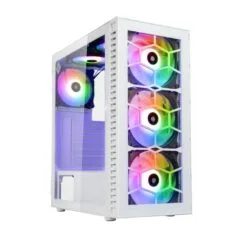Kolink Observatory HF Glass ARGB Midi Tower Case White