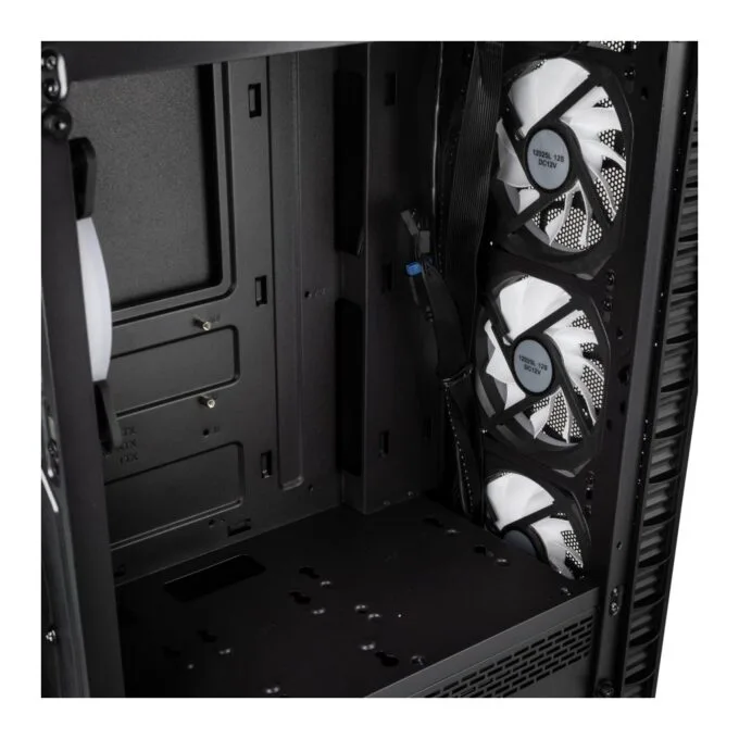 Kolink Observatory Lite Mesh ARGB Mid-Tower - Tempered Glass - Black — image 3