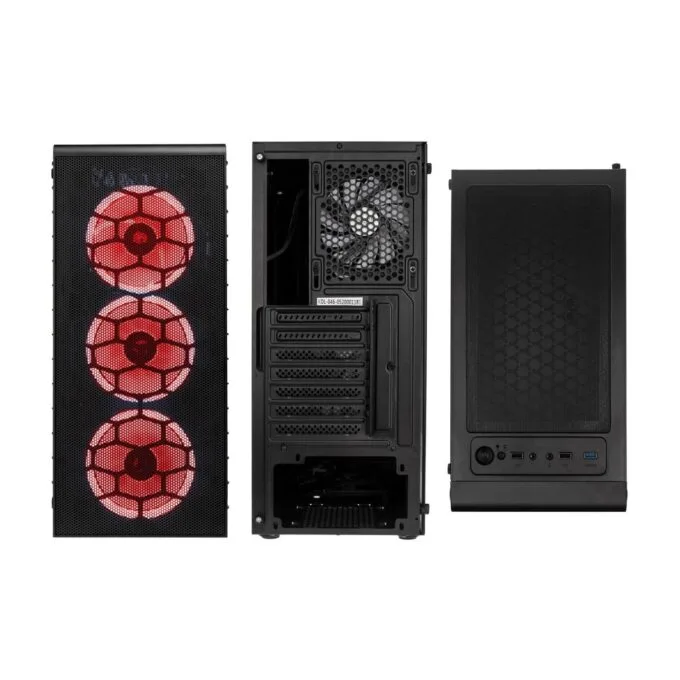 Kolink Observatory Lite Mesh ARGB Mid-Tower - Tempered Glass - Black — image 10