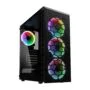 Kolink Observatory Lite Mesh ARGB Mid-Tower - Tempered Glass - Black