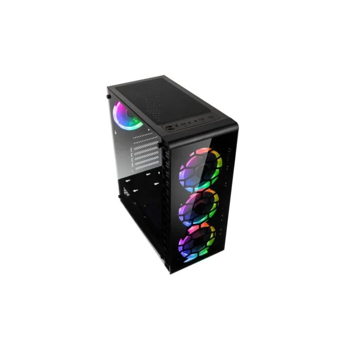 Kolink Observatory Lite RGB Midi-Tower Tempered Glass Black — image 2
