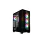 Kolink Unity Arena ARGB Midi Tower - Black, E-ATX, 420mm GPU, 4 ARGB Fans