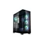 Kolink Unity Peak ARGB Midi Tower Showcase - Black - ATX, 400mm GPU Clearance, 4x Pre-Installed ARGB Fans