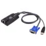 KVM Modules & Accessories USB - VGA to Cat5e 6 KVM Adapter Cable (CPU Module) ATEN