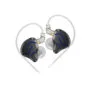 KZ ZSN PRO 2 Black Blue No Mic - IEM 3,5 In Ear Monitor Earphones, Hybrid 1BA+1DD 10mm, metal, HIFI